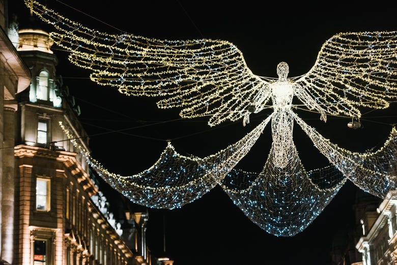 Os anjos de Regent Street